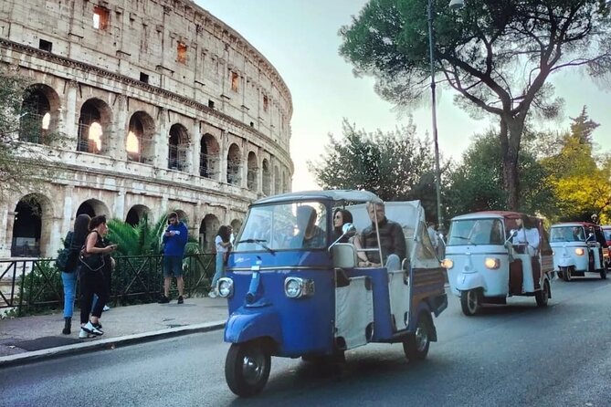 Rome by Ape Calessino Auto Rickshaw - Overview of the Tour
