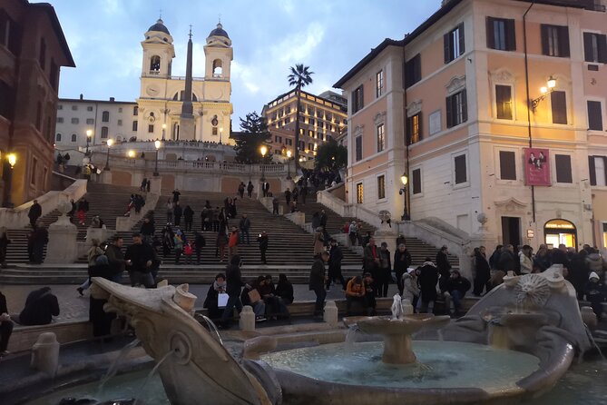 Rome by Night Colosseum Spanish Steps Trevi Fountain and More - Common Questions