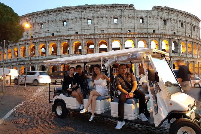 Rome by Night Private Golf Cart Tour-2 Hours - Tour Highlights