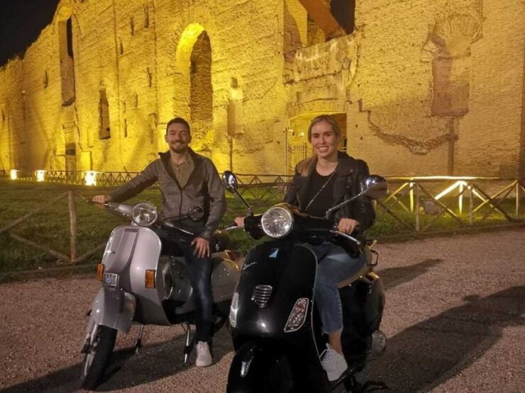Rome by Night Vespa Tour With Driver/Private Guide - Tour Duration and Languages