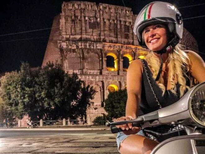 Rome by Night Vespa Tour With Driver/Private Guide - Highlights of the Vespa Tour