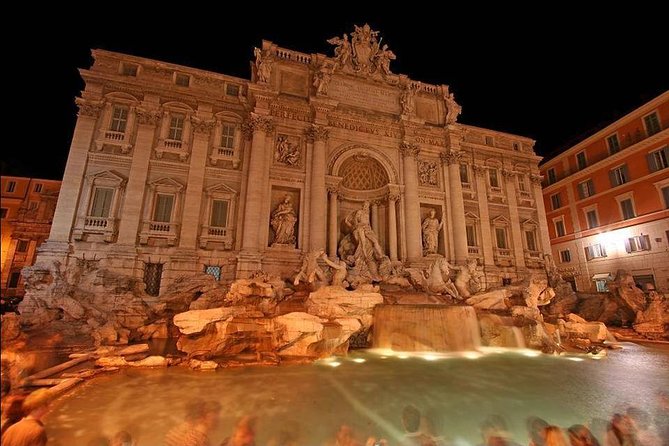 Rome by Night Walking Tour With Guide - Pickup Service