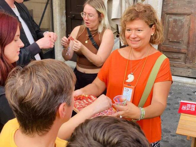 Rome: Campo Dè Fiori and Ghetto Street Food Small Group Tour - Culinary Journey