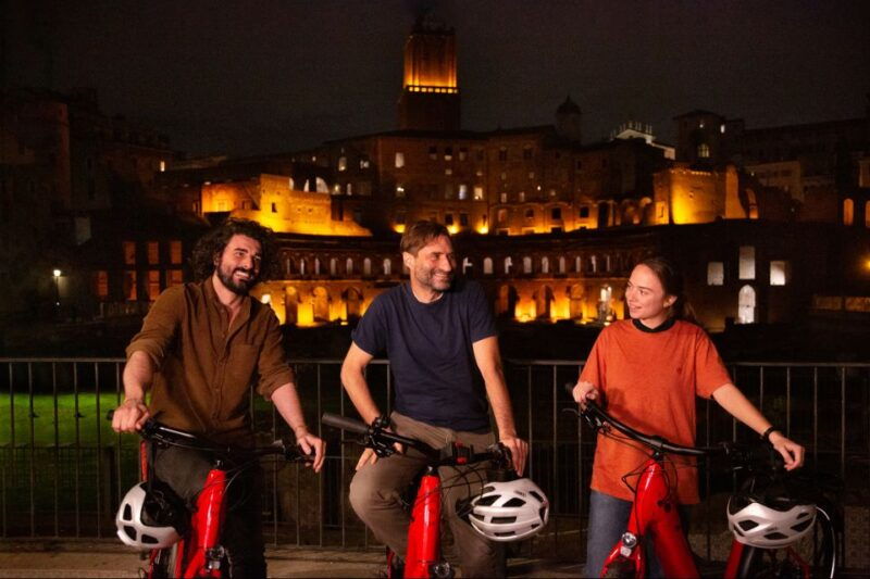 Rome: Cannondale E-Bike Evening Tour With Optional Dinner - Booking Information