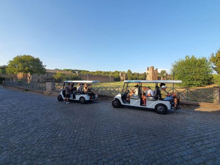 Rome: Catacombs and Appian Way Guided Tour by Golf Cart - Tour Duration and Flexibility