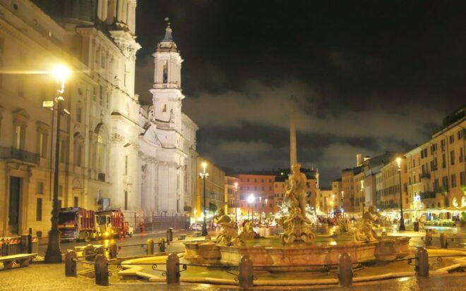 Rome: Chauffeured Tour by Night With Food Tasting and Wine - Inclusions