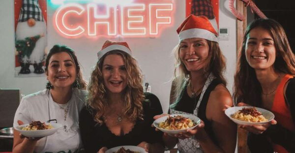 Rome: Christmas Spritz & Spaghetti Cooking Class - Duration and Starting Times