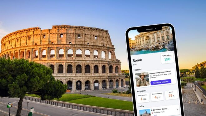 Rome: City Exploration Game and Tour on Your Phone - Itinerary Highlights
