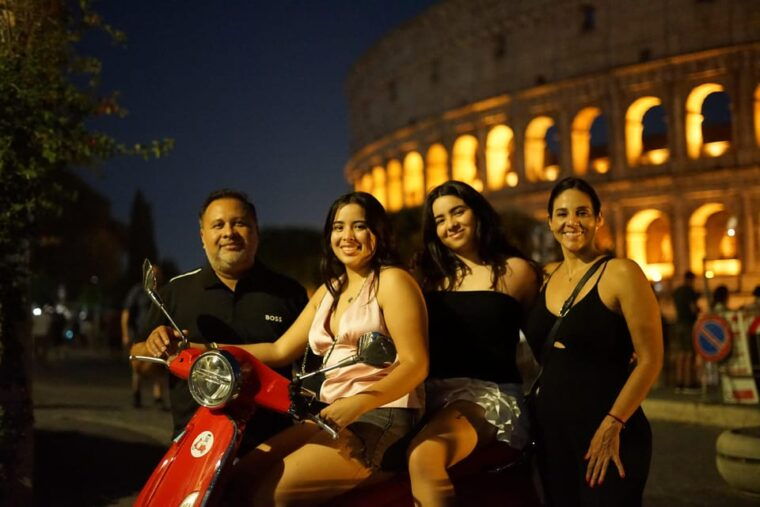 Rome: City Highlights Nighttime Vespa Tour - The Sum Up