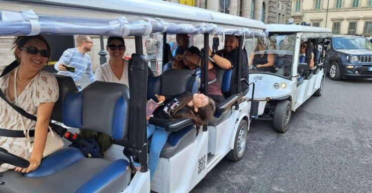 Rome: City Highlights on a Shared Golf Cart Tour - Good To Know