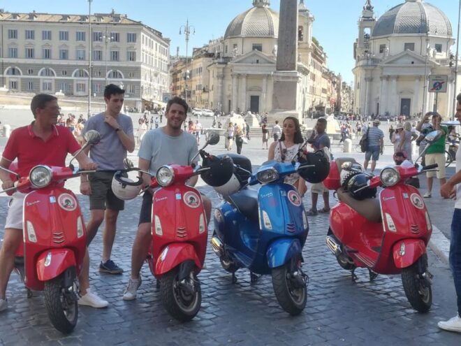 Rome: City Highlights Vespa Tour With Driver - Full Description