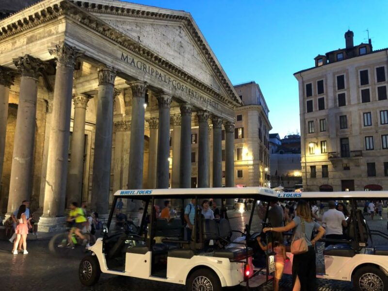 Rome: City Tour by Golf Cart With Gelato - Highlights of the Golf Cart Tour