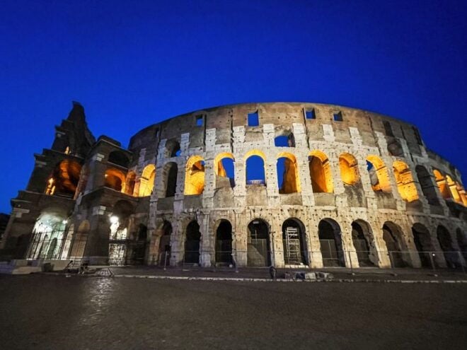 Rome: Colosseum by Night With Underground & Arena Floor Tour - Important Information