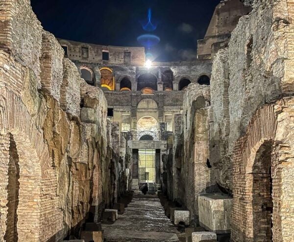 Rome: Colosseum by Night With Underground & Arena Floor Tour - Directions