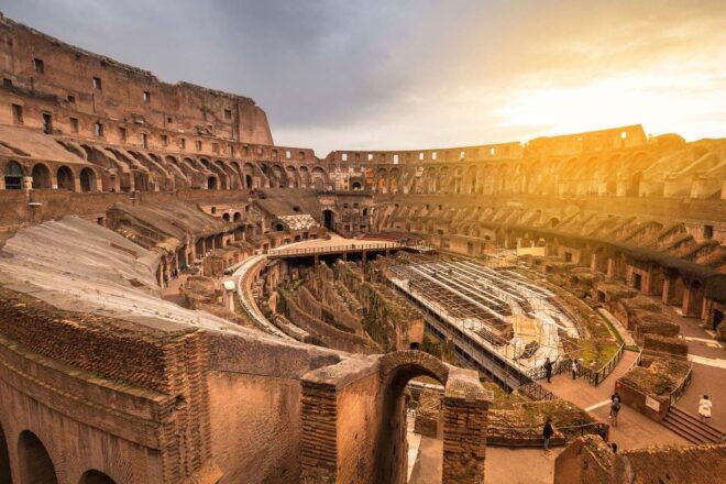 Rome: Colosseum Floor Twilight Tour & Imperial Forum Visit - Booking Information
