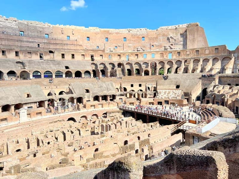 Rome: Colosseum & Forum with AudioGuide App + Optional Arena - A Closer Look at the Itinerary
