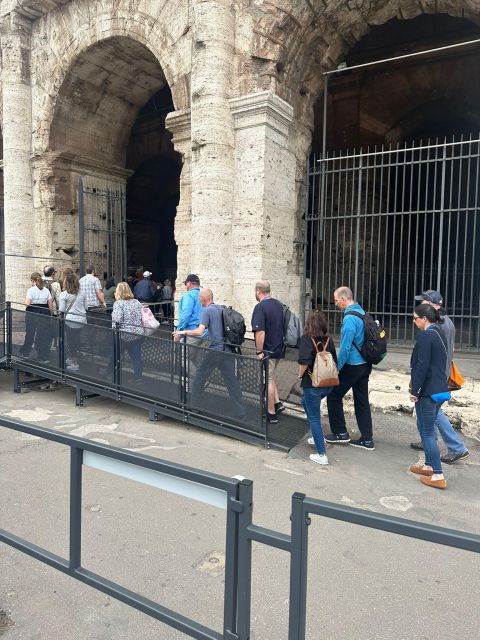 Rome : Colosseum Guided Tour Semi Private - Booking Information