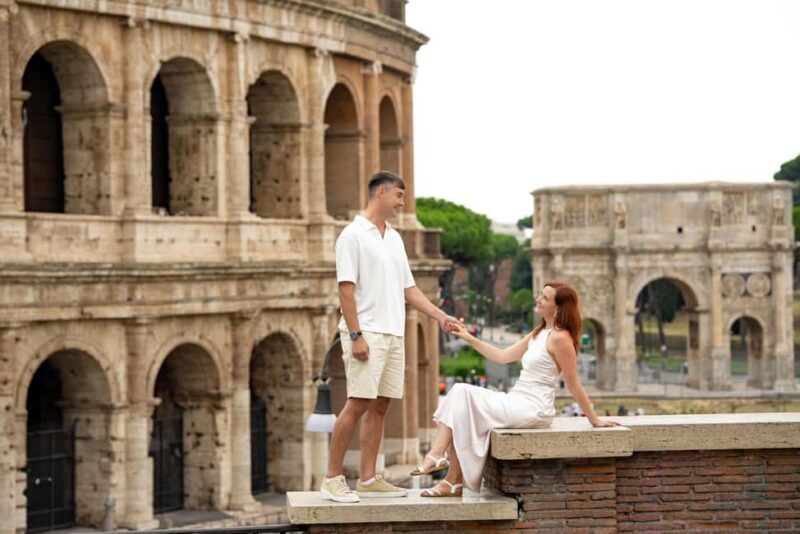 Rome: Colosseum Photoshoot  Private Session - What’s Included & What’s Not