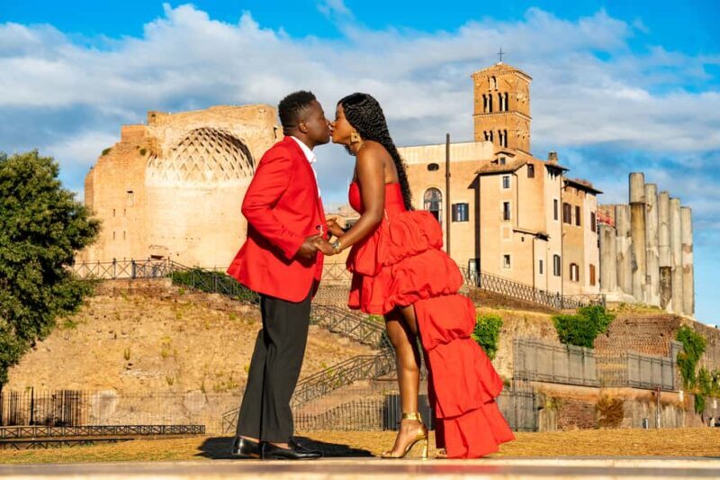 Rome: Colosseum Photoshoot  Private Session - The Experience Details: Flexibility & Comfort