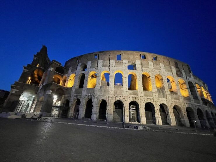 Rome: Colosseum Under the Moonlight Walking Tour With Ticket - Tour Experience