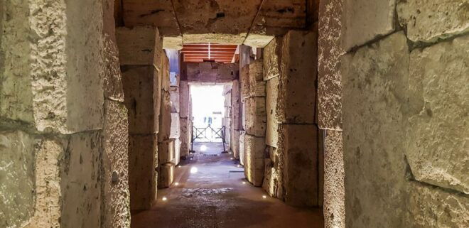 Rome: Colosseum Underground, Arena Floor and Ancient Rome - Underground Tunnels of the Colosseum