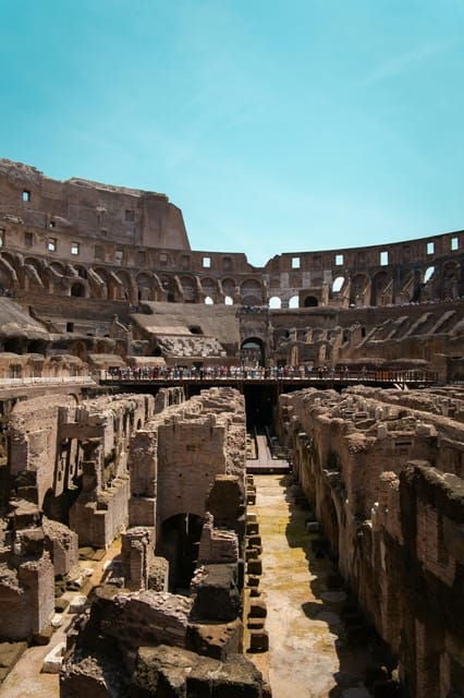 Rome: Colosseum Underground max 6 people - Frequently Asked Questions
