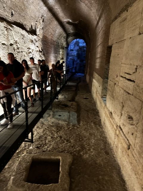 Rome: Colosseum Underground Private Tour With Forum Tickets - Tour Experience