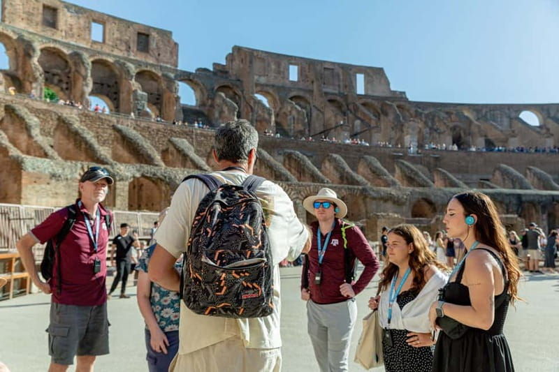 Rome: Colosseum Underground, Roman Forum Small Group Tour - Good To Know