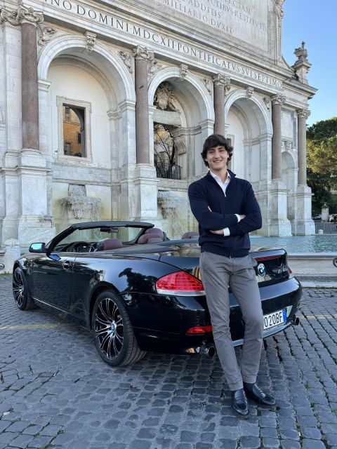 Rome: Convertible Car Tour With Italian Delights - Good To Know