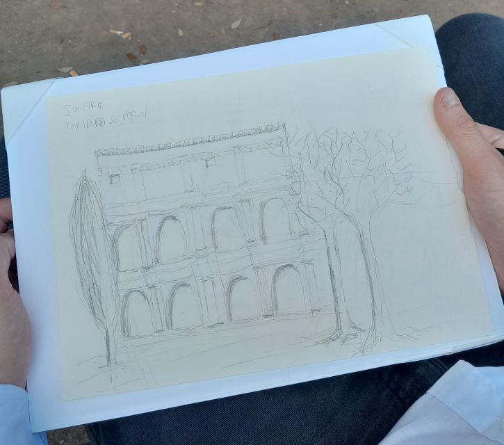 Rome: Drawing the Colosseum With a Simple and Fun Method - Experience Highlights