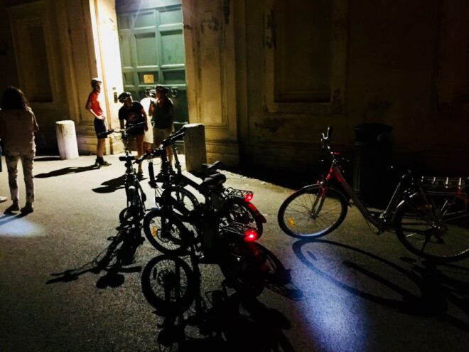 Rome: E-Bike Night Tour With Food and Wine Tasting - Highlights of the Tour