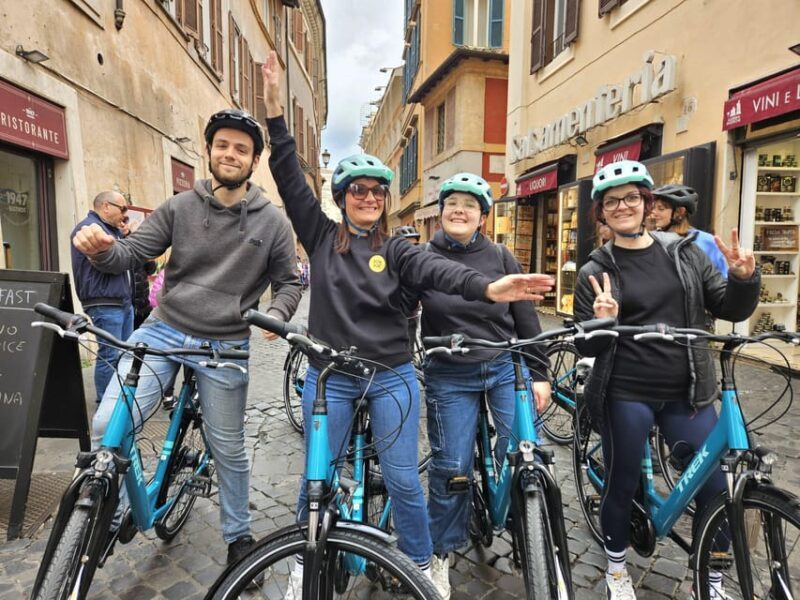 Rome E-Bike Tour with a local! (and a traditional snack) - Good To Know