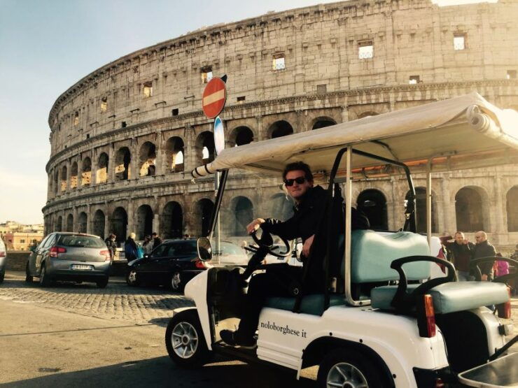 Rome: Evening Golf Cart Tour With Aperitivo - Experience Highlights