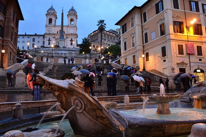 Rome Evening Panoramic Walking Tour Including Trevi Fountain and Spanish Steps - Additional Information and Tips