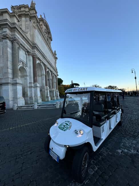 Rome: Exclusive 3Hour Golf Cart Tour with Local Food Tasting - The Food Experience