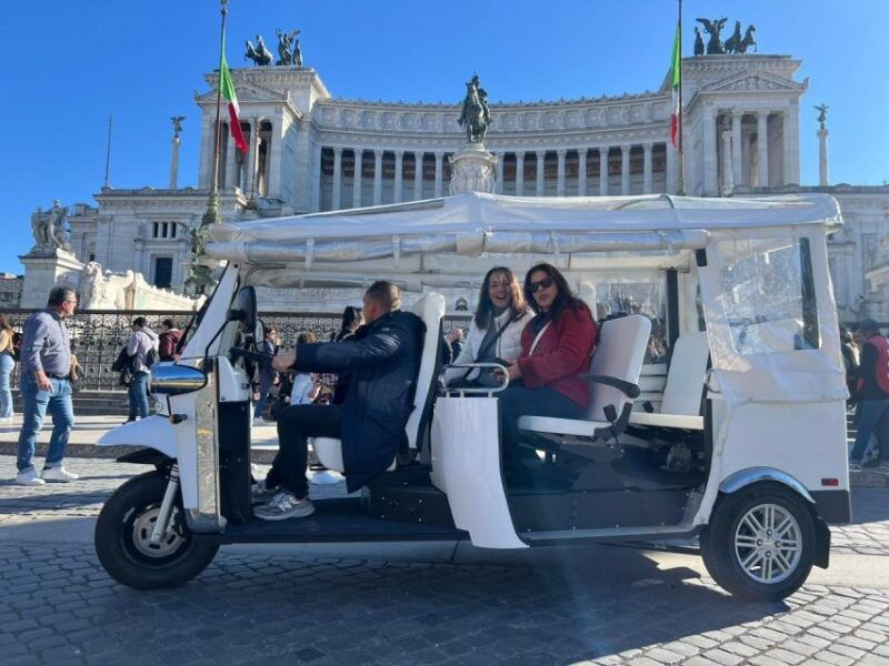 Rome: Exclusive Private Tour by Tuk Tuk - Good To Know