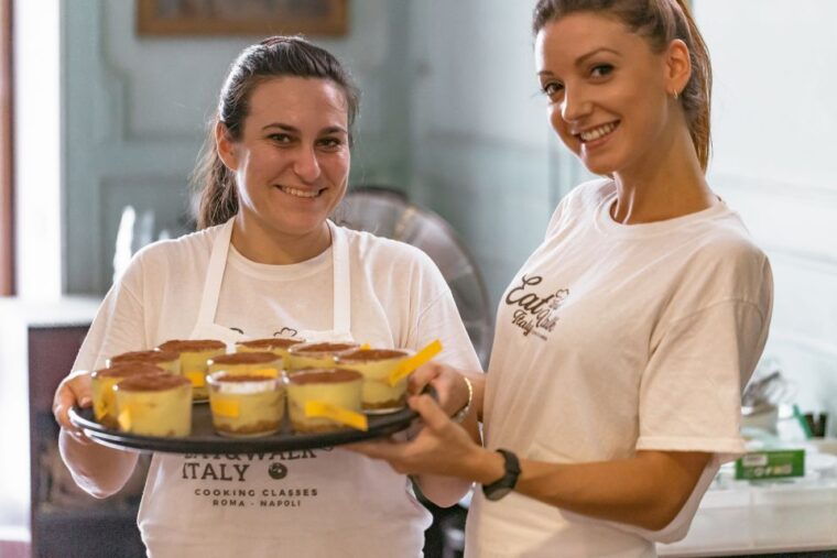Rome: Fettuccine and Tiramisu Cooking Class With Wine - Hands-On Cooking Experience