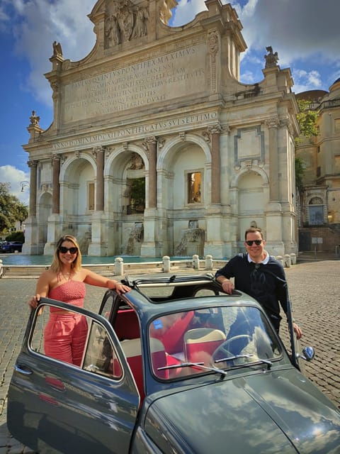 Rome: Fiat 500 private tour with a roman - Good To Know
