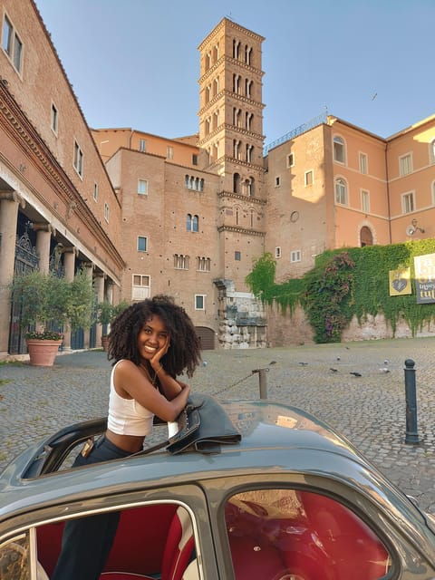 Rome: Fiat 500 private tour with a roman - FAQs