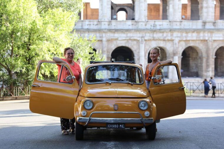 Rome: Fiat 500 Vintage City and Photo Tour - Professional Photography Services