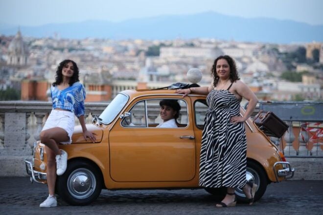 Rome Fiat 500 Vintage City Photo Tour - Experience Description