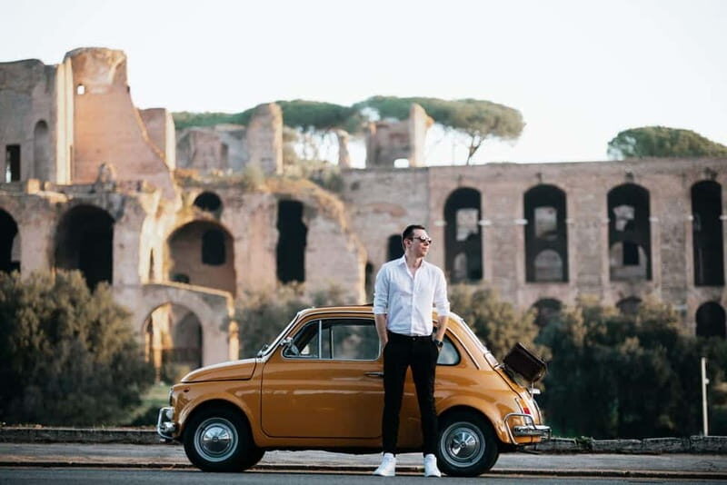 Rome: Fiat 500 Vintage Photography Service in Rome - The Highlights of the Itinerary