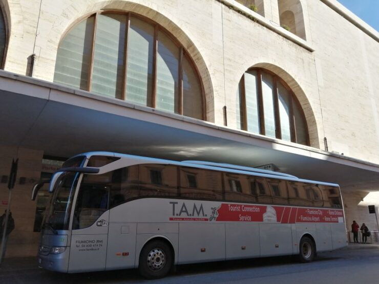 Rome: Fiumicino Airport Shuttle Bus to Rome City Center - Booking Information