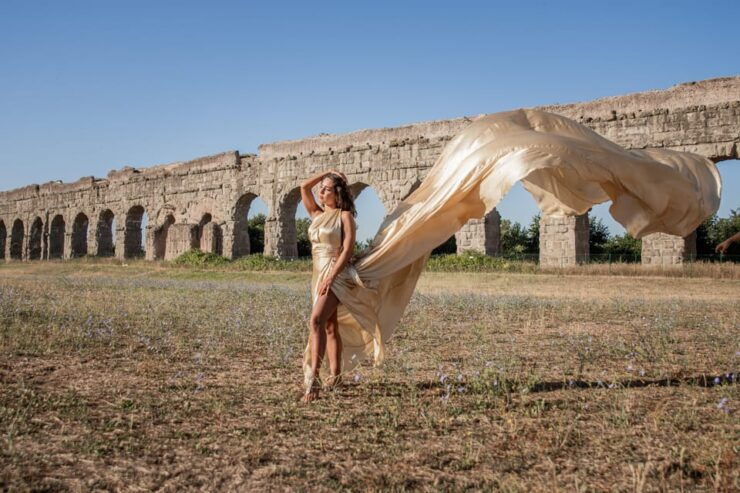 Rome: Flying Dress Photoshoot at Parco Degli Acquedotti - Pricing and Booking Options