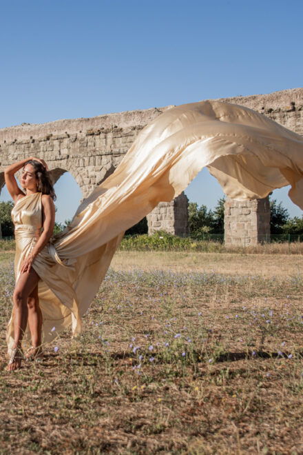 Rome: Flying Dress Photoshoot at Parco Degli Acquedotti - Whats Included in the Package
