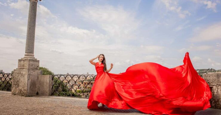 Rome: Flying Dress Photoshoot at Pincio and Villa Borghese - Good To Know