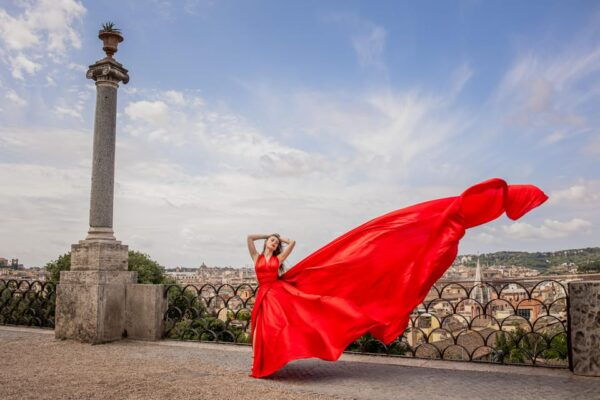 Rome: Flying Dress Photoshoot at Pincio and Villa Borghese - Inclusions and Accessibility