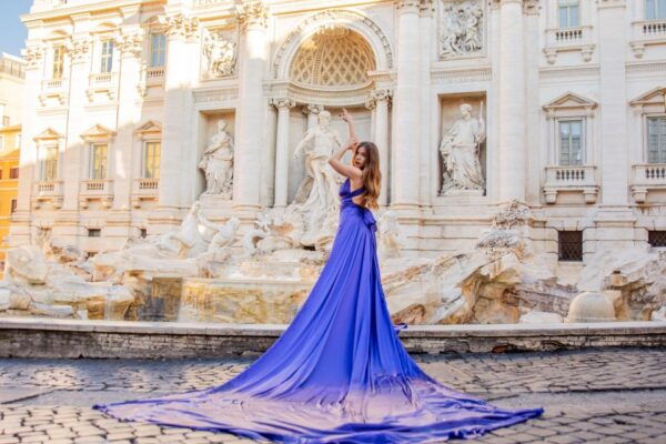 Rome: Flying Dress Photoshoot at Trevi Fountain - Frequently Asked Questions