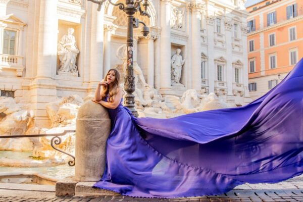 Rome: Flying Dress Photoshoot at Trevi Fountain - The Sum Up