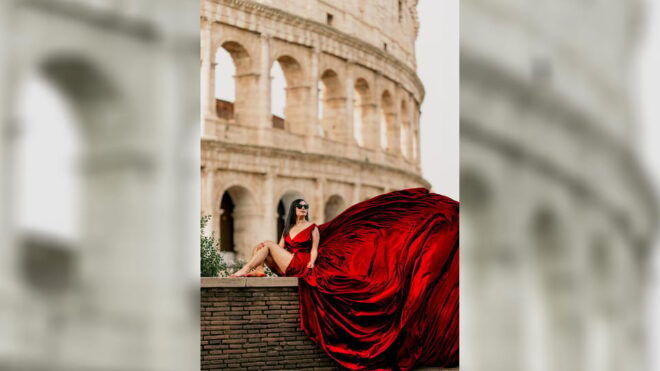 Rome: Flying Dress Photoshoot - Package Pricing Details